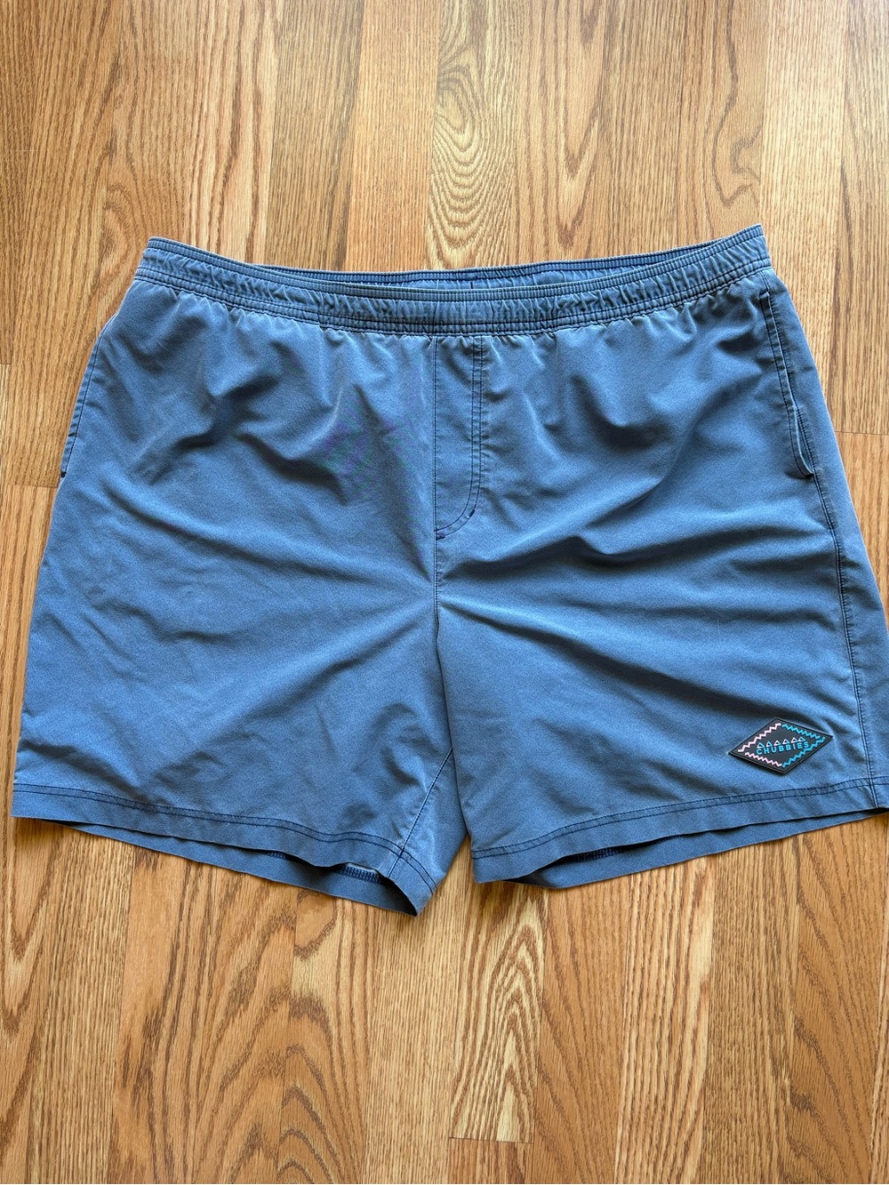 Chubbies Vintage Wash Blue Lined Lounger Shorts
